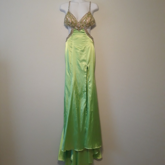 Terani Couture Dresses & Skirts - Terani Couture | Beaded Green Formal Dress 2